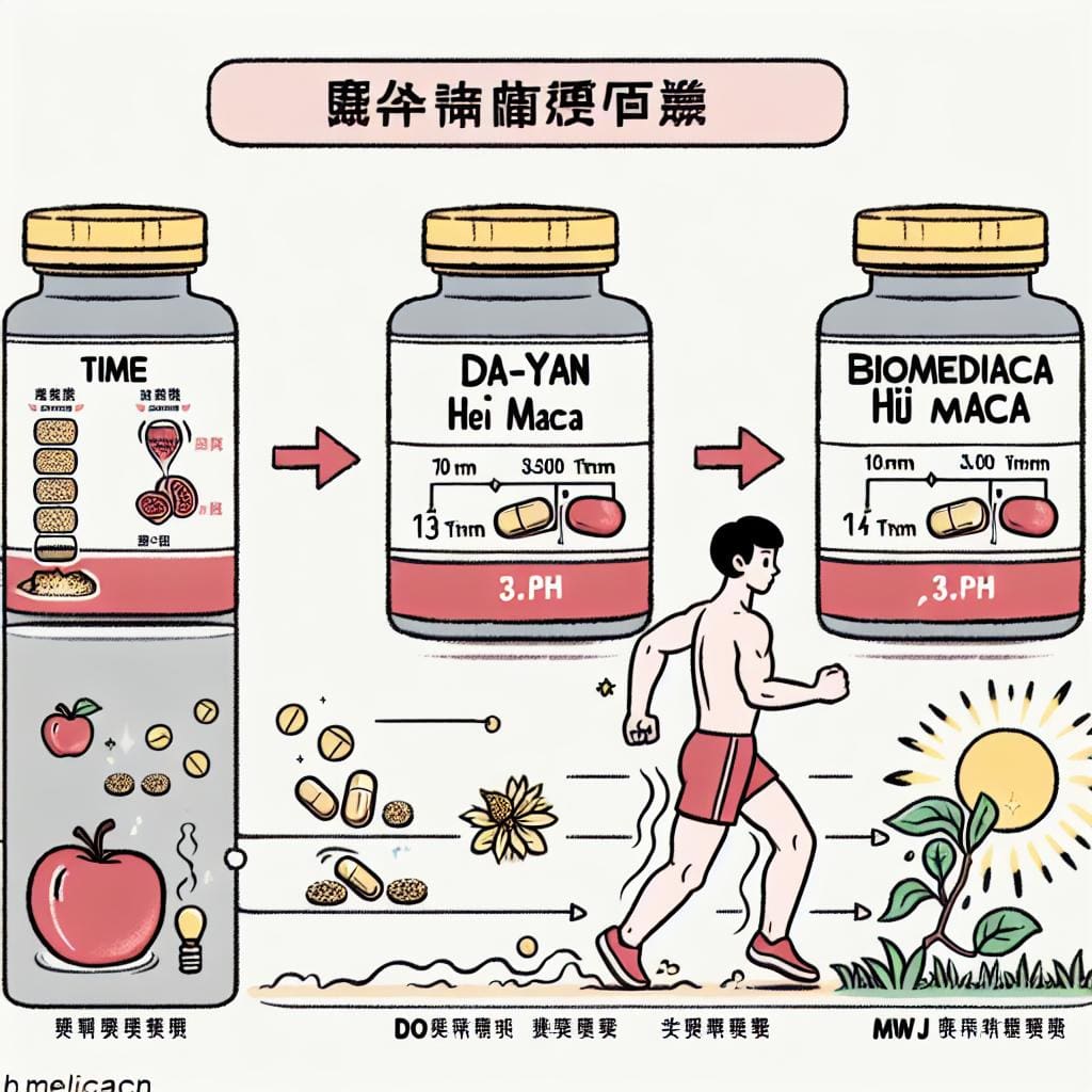 正確食用大研生醫黑瑪卡：劑量、時間及MWJ馬卡比較揭曉！